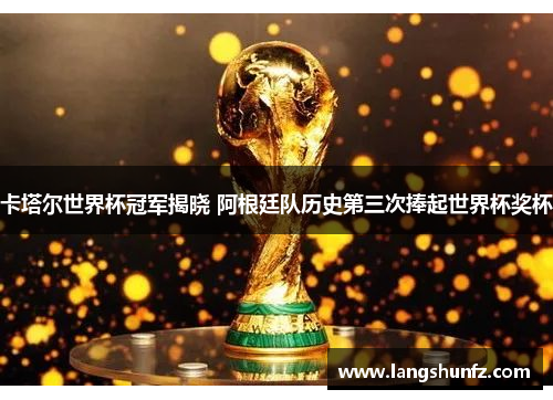 卡塔尔世界杯冠军揭晓 阿根廷队历史第三次捧起世界杯奖杯